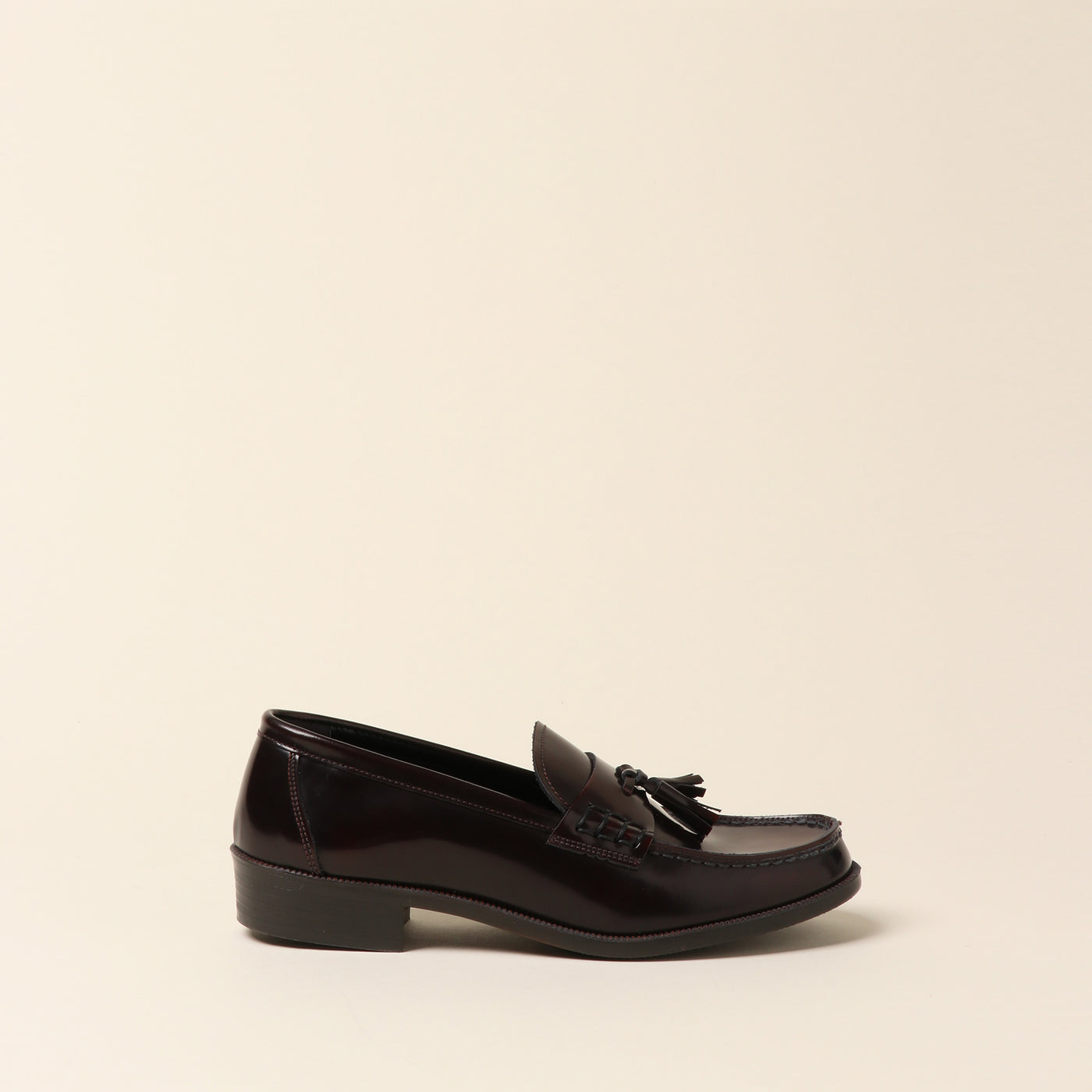 <HALTA> Casual Tassel Loafer / Brown