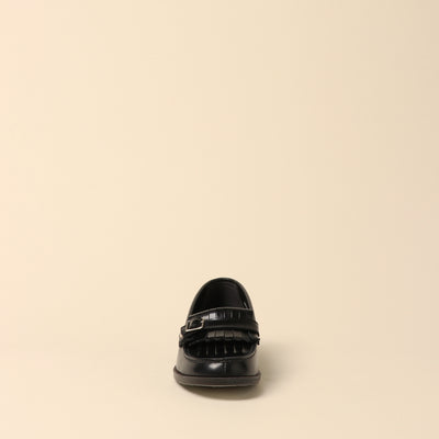 ＜HARUTA＞ 女款 休閒流蘇樂福鞋/棕色