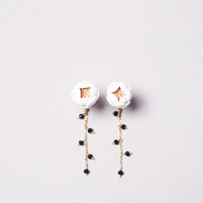 <Selieu>Ichirin Pierced Earrings/Rose