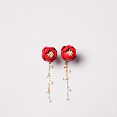 <Selieu>Ichirin Pierced Earrings/Rose