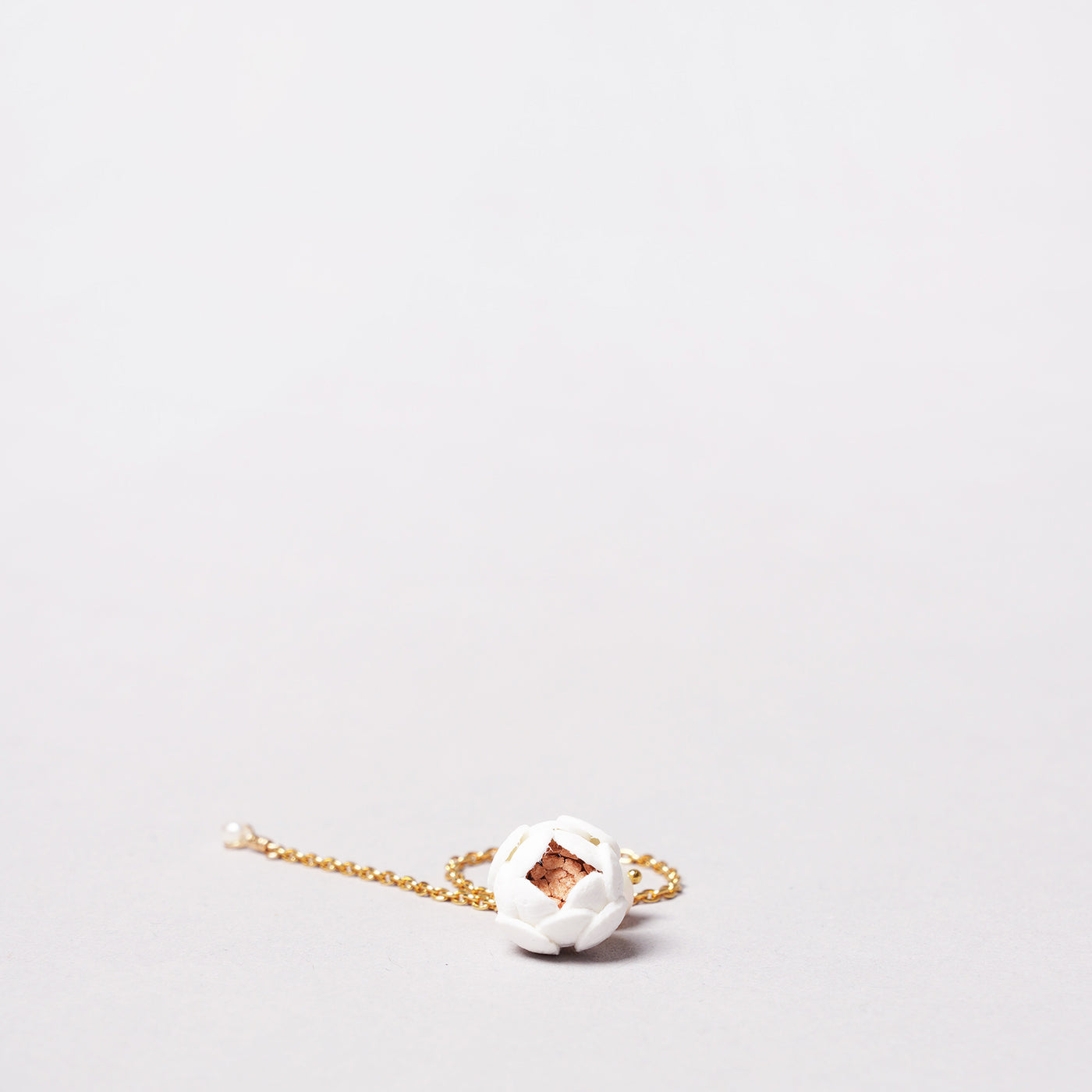 <Selieu>Ichirin chain ring / white