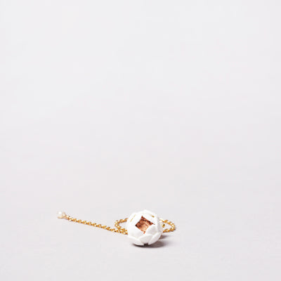 <Selieu>Ichirin chain ring / white