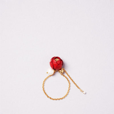 <Selieu>Ichirin chain ring / white