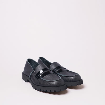 ＜U-DOT＞LOAFER樂福鞋/黑色