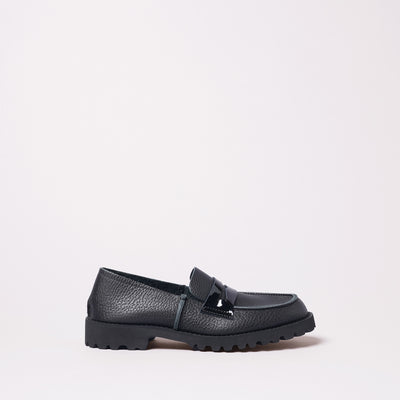 ＜U-DOT＞LOAFER樂福鞋/黑色