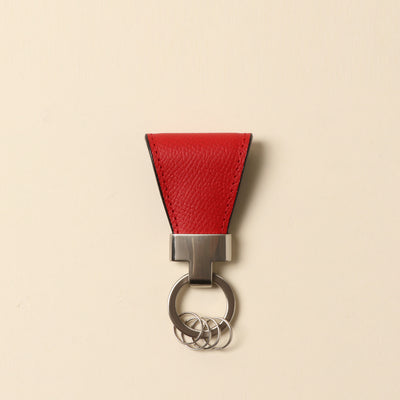 ＜VINTAGE REVIVAL PRODUCTIONS> Key clip calf leather/green