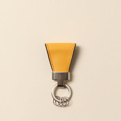 ＜VINTAGE REVIVAL PRODUCTIONS> Key clip calf leather/red