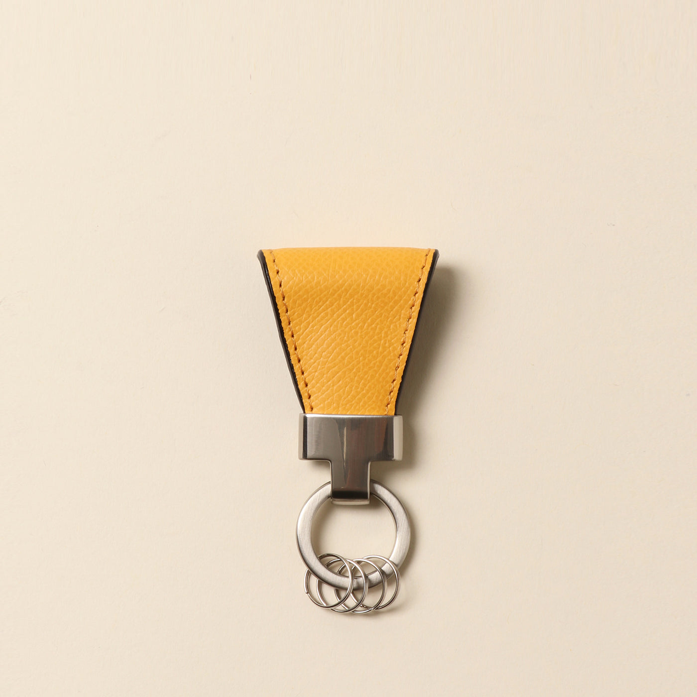 ＜VINTAGE REVIVAL PRODUCTIONS> Key clip calf leather/green