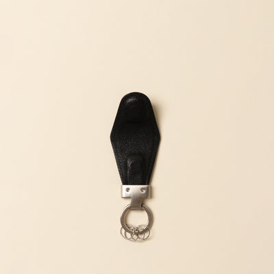 <Vintage Revival Productions> key clip, oil leather / olive