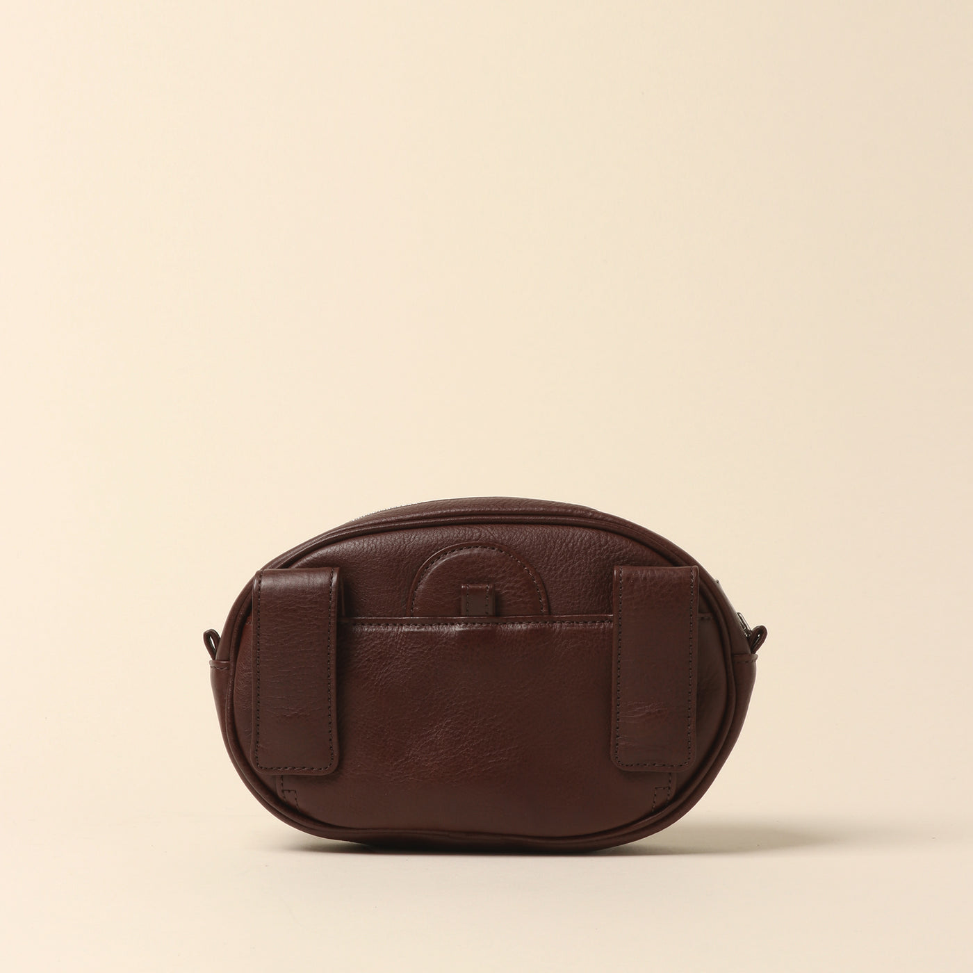 <Wild Swans> Waist pouch/Cognac