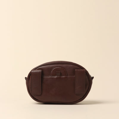 <Wild Swans> Waist Pouch/Tobacco