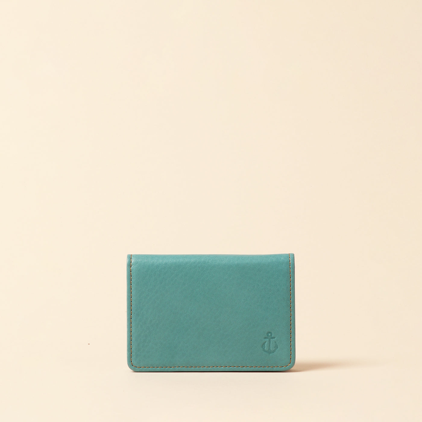 ＜Kiichi> Business card case (through gusset)/blue