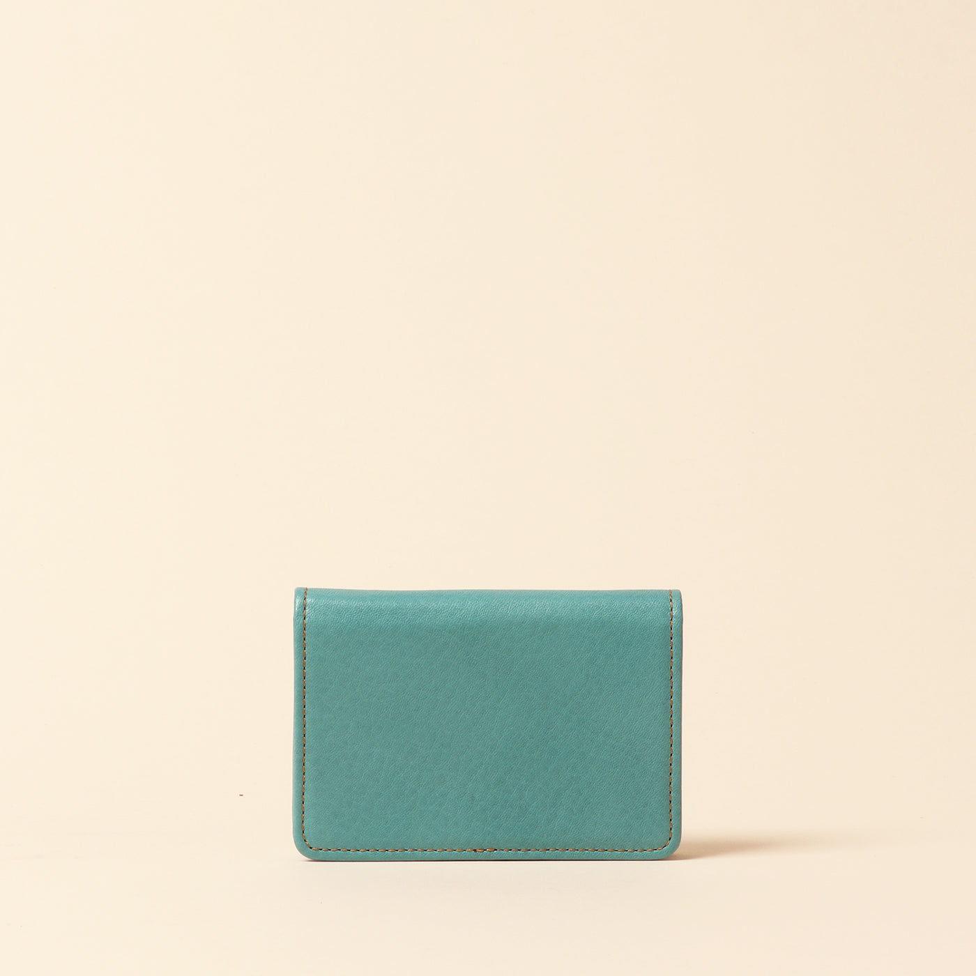 ＜Kiichi> Business card case (through gusset)/blue