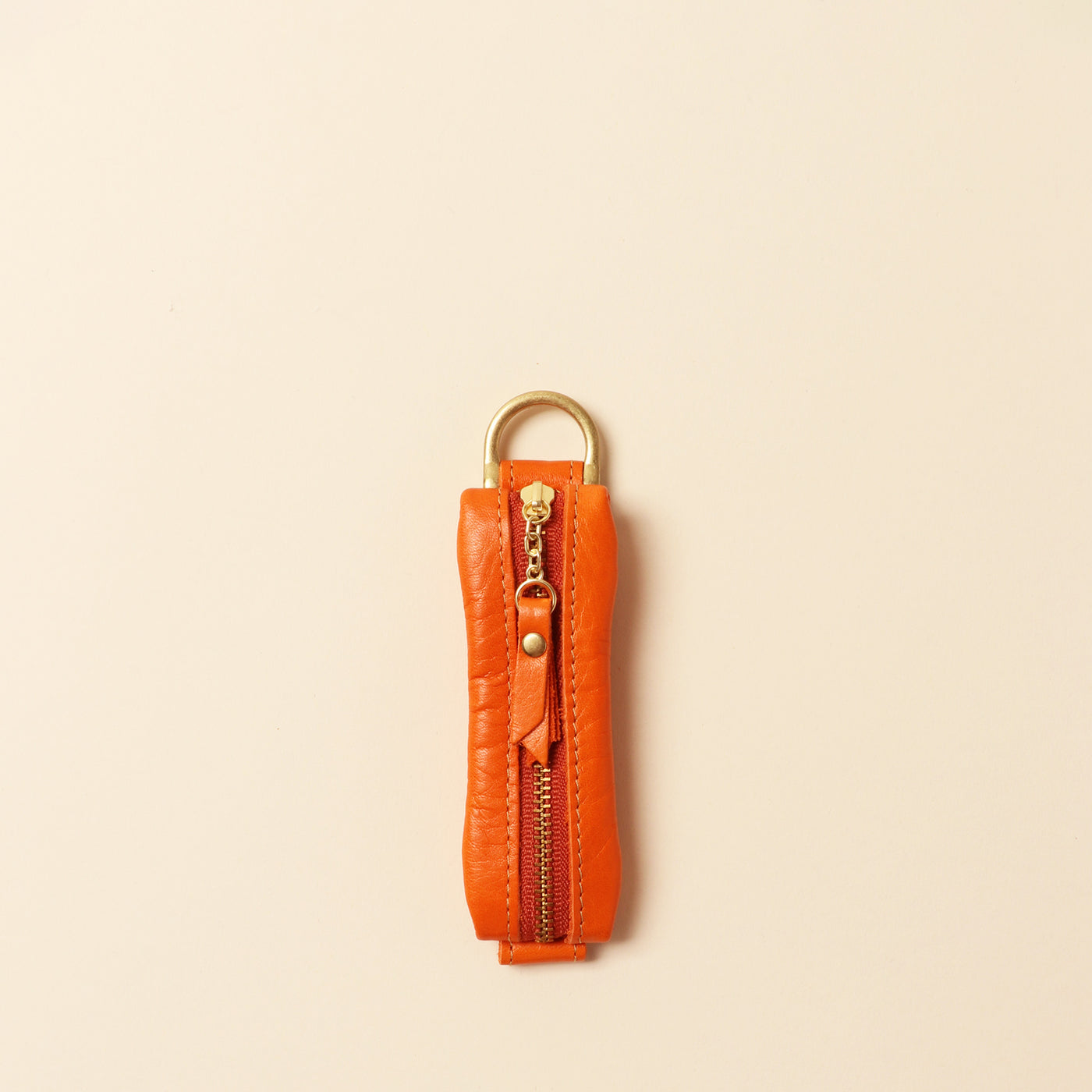 <Kiichi> Key Case (Zipper) / Camel