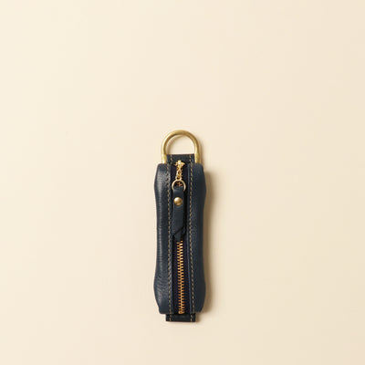 ＜KIICHI> Key Case (Zipper) / Blue