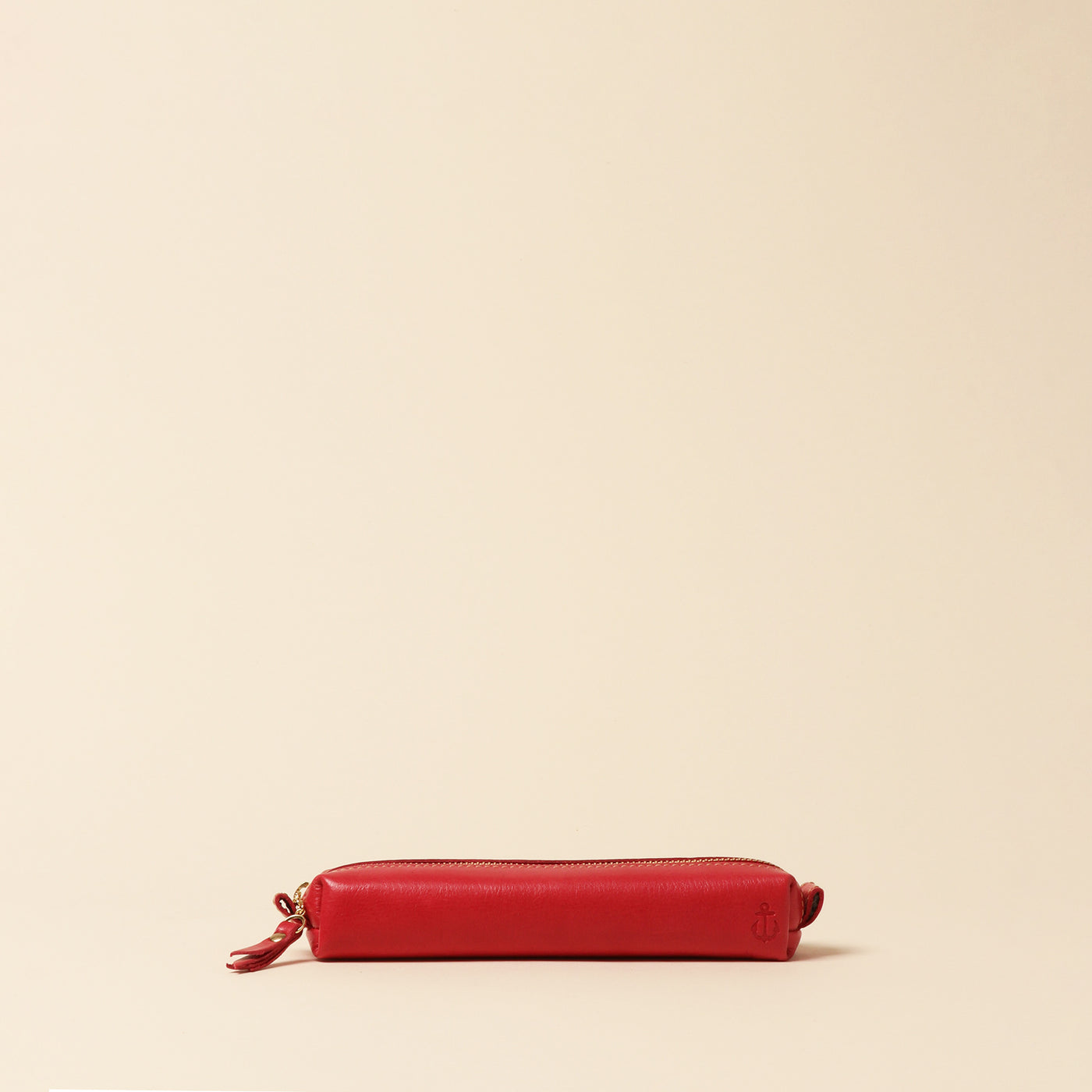 <Kiichi> Pen case (zipper) / camel