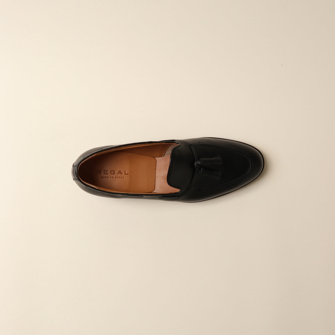 <Regal> Tassel loafer/dark brown suede