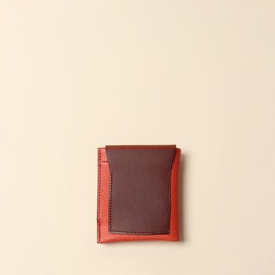 <m. ripple> Bifold wallet/yellow