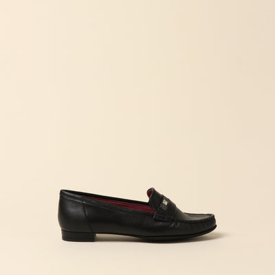 <Madras> Soft conscious loafer / black