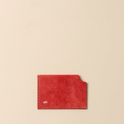 ＜moja kwa moja＞名片夾/紅色