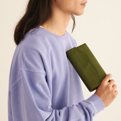 <Annak> Garçon shaped wallet / brown