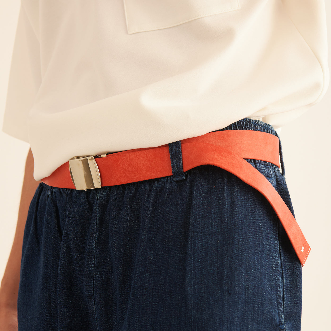 ＜Mojakawa GI Belt / Orange