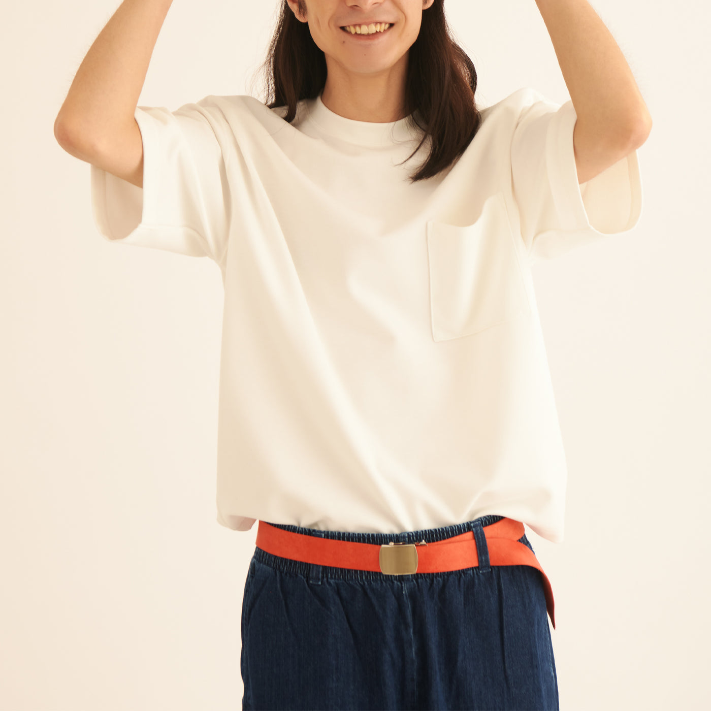 ＜Mojakawa GI Belt / Orange