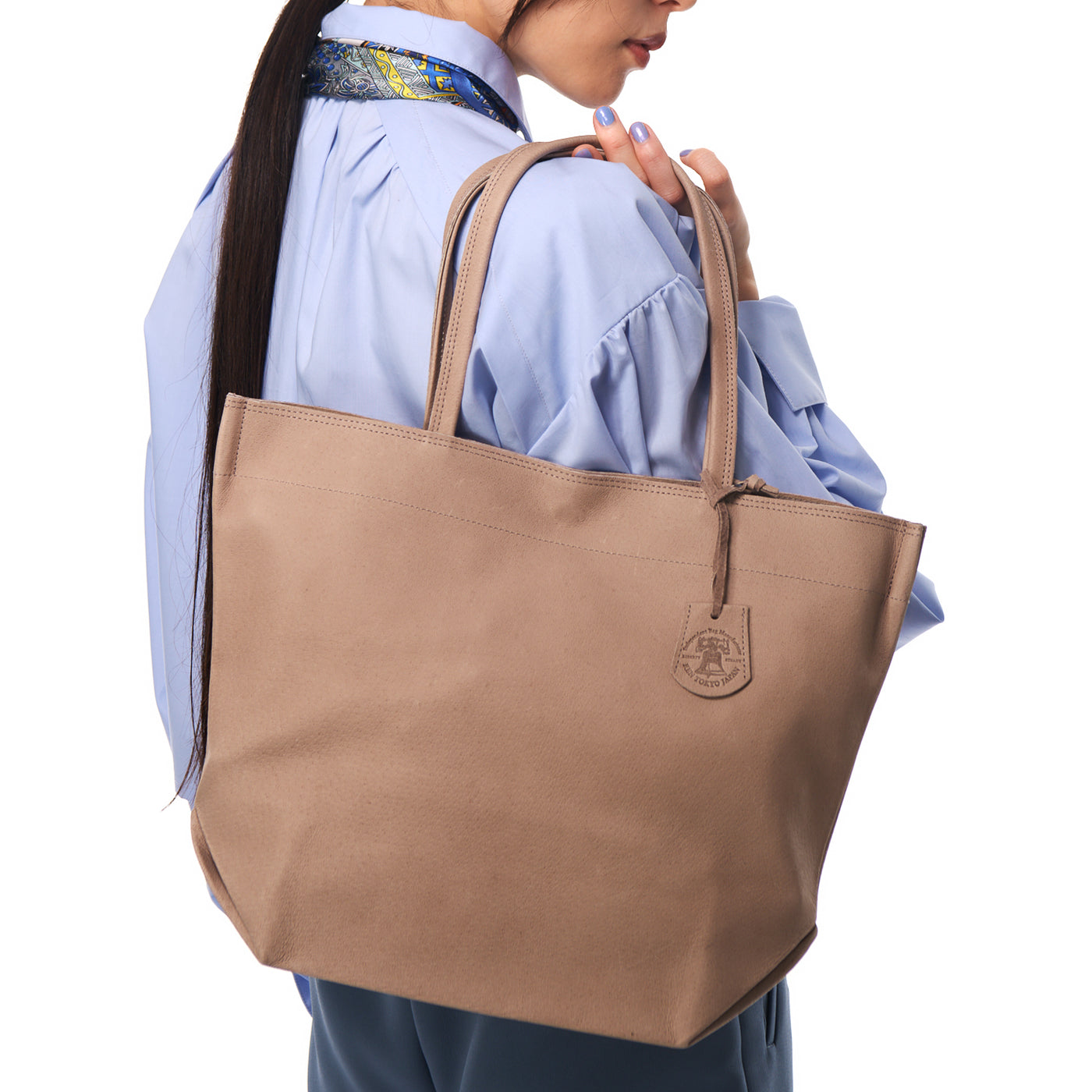 <Ren> Harry Lunch Bag M/Pink Beige